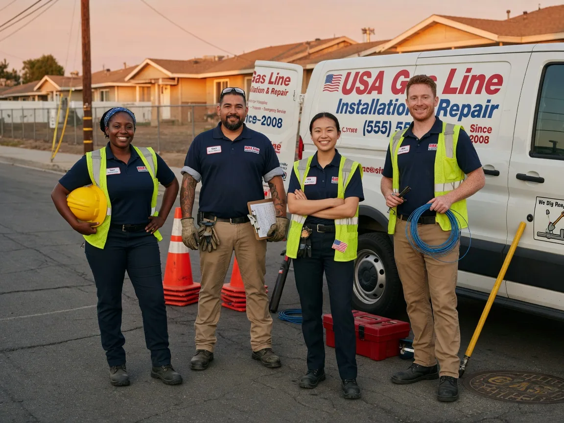 Gas Line Installation company in Doswell, VA